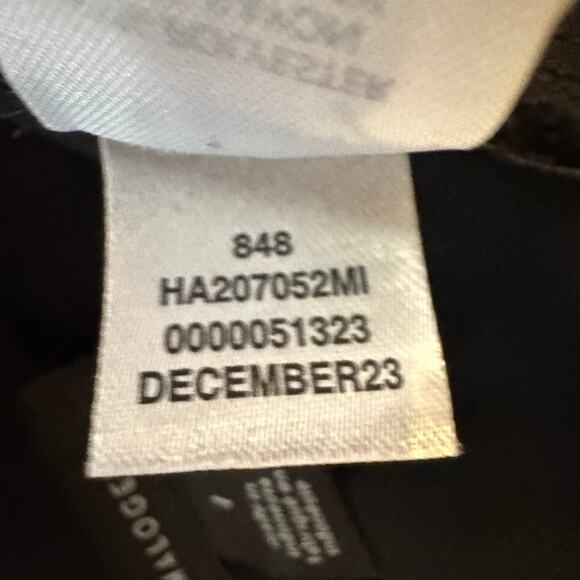 Halogen Midi Skirt Black Women’s Size Large Back Zip Stretch NWOT - Picture 9 of 9